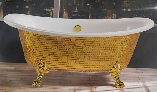 Oscar Modern Golden Bathtub Manufacturer in Delhi